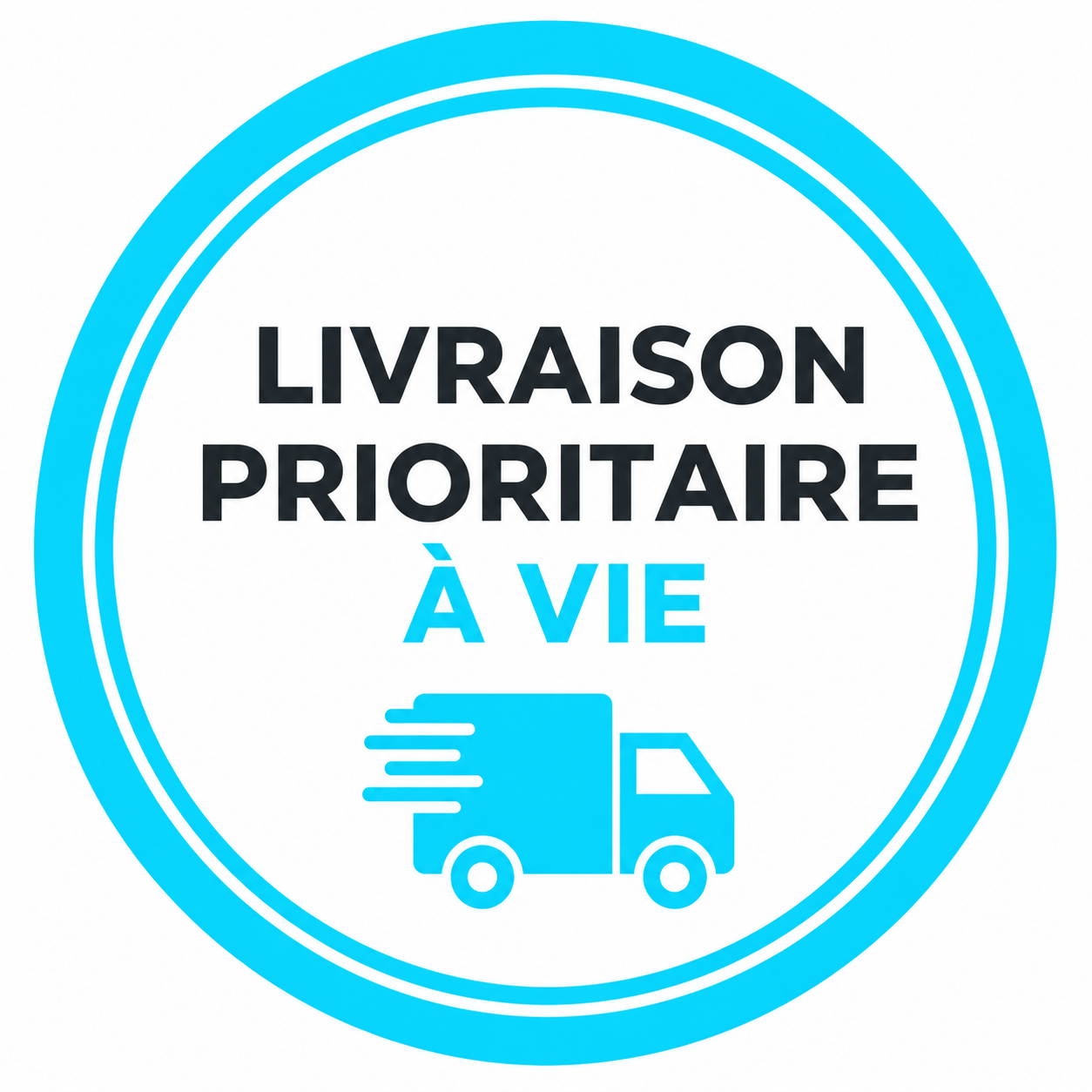 Livraison prioritaire à vie